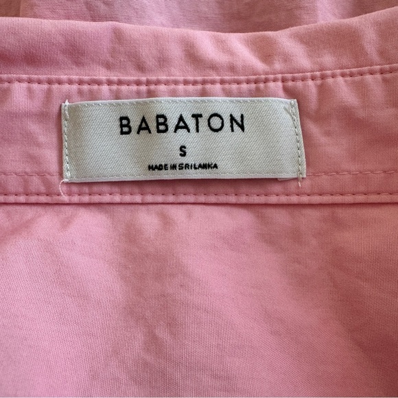 Aritzia Pink oversize Button Down Shirt - Picture 5 of 7